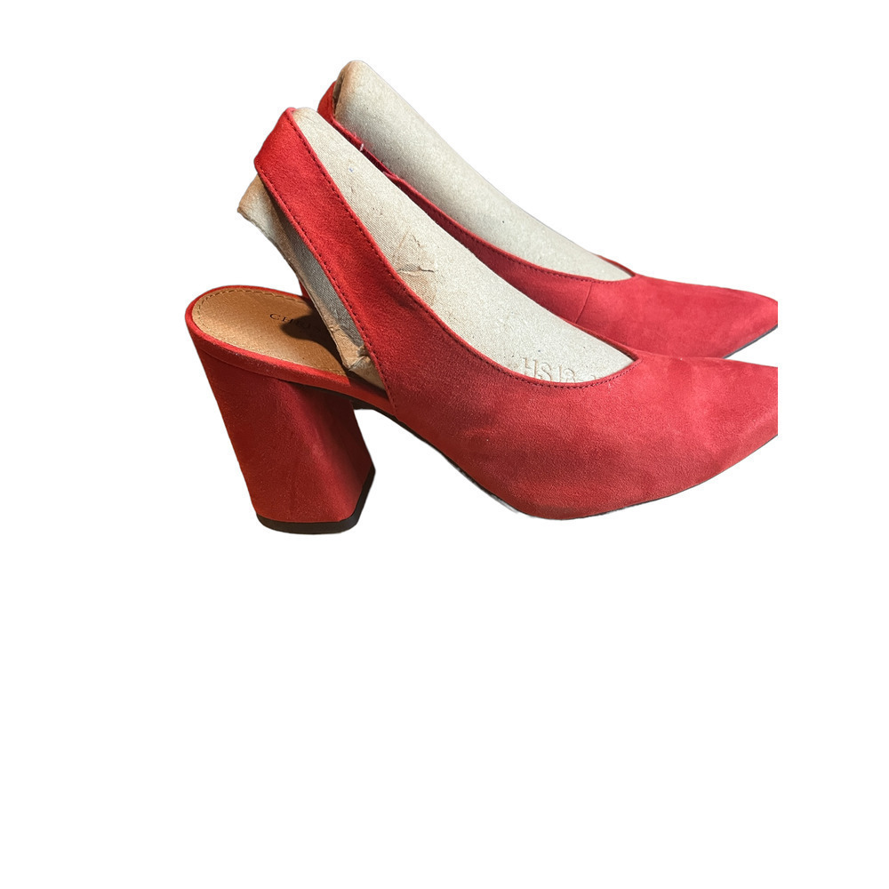 Christian Siriano For Payless Thick Heel Suede Shoes - Picture 2 of 11